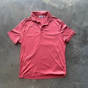 Murano Collezione Polo Shirt Men's XL Pink Slim Fit Short Sleeve Shirt